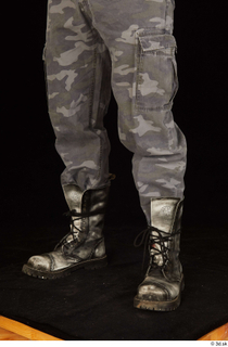 Larry Steel boots calf casual dressed grey camo trousers 0002.jpg